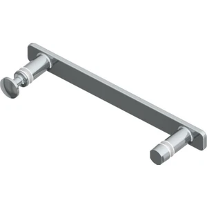 Duşakabin Tekli Arkası Topuz Kulp 1 Takım 16 cm