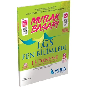 Muba Yayınları Mutlak Başarı LGS Fen Bilimleri 13 Deneme