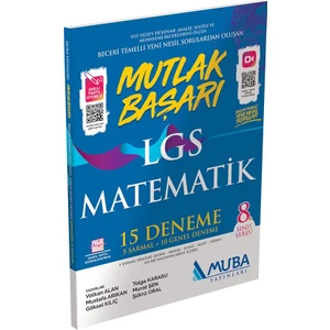 Muba Yayınları Mutlak Başarı LGS Matematik 15 Deneme