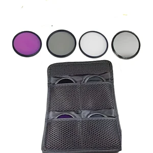Nikon 18-55 mm Lens İçin 52 mm Uv Cpl Fld Nd8 Filtre Seti