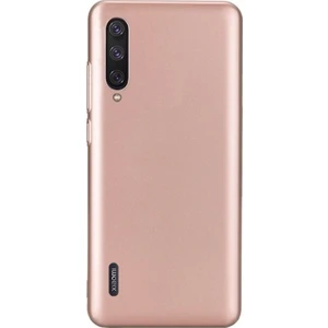 Case Street Xiaomi Mi 9 Lite Kılıf Premier Silikon Esnek Koruma + Nano Glass Bronz