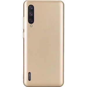 Case Street Xiaomi Mi 9 Lite Kılıf Premier Silikon Esnek Koruma + Nano Glass Gold