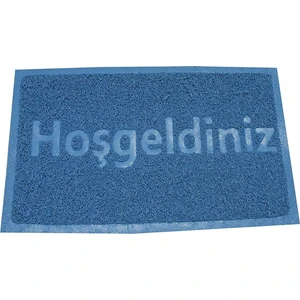 My Floor Hoşgeldiniz Baskılı Kıvırcık Kapı Önü Paspası