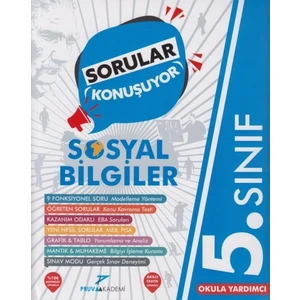 Pruva Akademi 5. Sınıf Sosyal Bilgiler Sorular Konuşuyor Soru Bankası