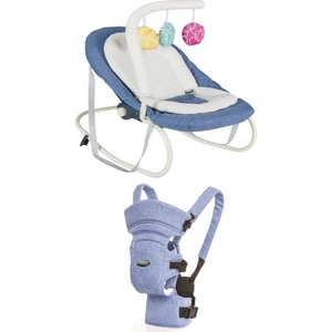 Elite Lüx 2'li Set-Ana Kucağı ve Kanguru Mavi