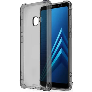 Galaxy A8 Plus Crystal Fit Kılıf Smoke Black