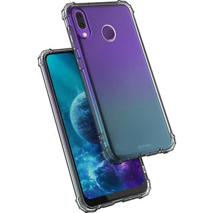 Huawei P20 Lite ile Uyumlu Crystal Fit Kılıf Smoke Black