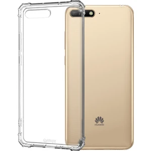 Huawei Y6 2018 ile Uyumlu Crystal Fit Kılıf Crystal Clear