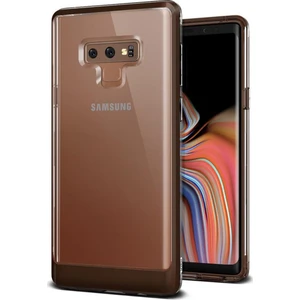 VRS Design Galaxy Note 9 Crystal Bumper Kılıf Brown