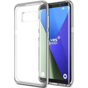 VRS Design Galaxy S8 Crystal Bumper Kılıf Light Silver