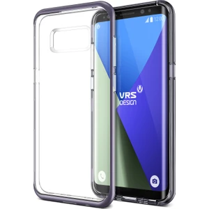 VRS Design Galaxy S8 Crystal Bumper Kılıf Orchid Gray