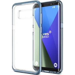 VRS Design Galaxy S8 Plus Crystal Bumper Kılıf Blue Coral
