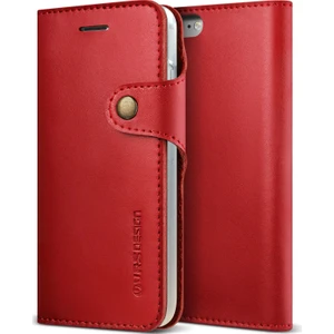 VRS Design iPhone 8 / 7 Native Diary Kılıf Wine