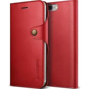 VRS Design iPhone 8 Plus / 7 Plus Native Diary Kılıf Wine