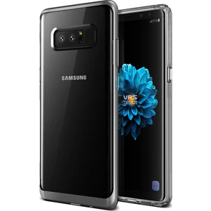 VRS Galaxy Note 8 Crystal Bumper Kılıf Light Silver