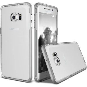 VRS Galaxy S6 Edge Plus Crystal Bumper Kılıf Light Silver