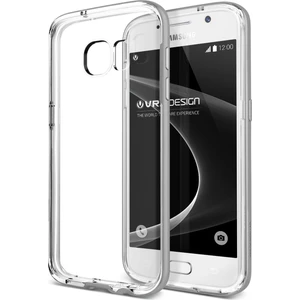 VRS Galaxy S7 Crystal Bumper Kılıf Light Silver