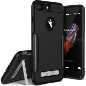 VRS iPhone 7 Plus Carbon Fit Kılıf Black