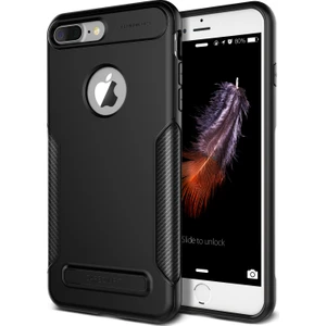 VRS iPhone 7 Plus New Carbon Fit Kılıf Black