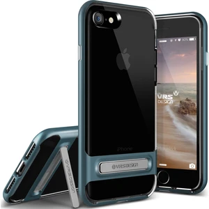 VRS Design iPhone 8/7 Crystal Bumper Kılıf Steel Blue