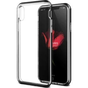 VRS Design iPhone X Crystal Bumper Kılıf Metallic Black