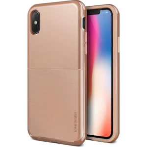 VRS iPhone X High Pro Shield Kılıf Blush Gold