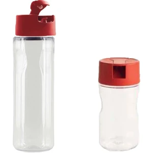 Duru Yağdanlık 2 Li Set 1 Litre ve 600 ml Kırmızı Kapak