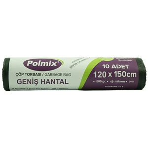 Geniş Hantal Çöp Torbası 120 x 150 cm 5'li