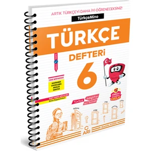 Arı Yayıncılık 6.Sınıf  Türkçe Defteri