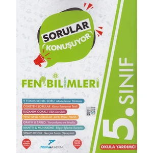 Pruva Akademi 5. Sınıf Fen Bilimleri Sorular Konuşuyor Soru Bankası