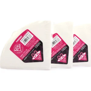 V60 02 Filtre Kahve Demleme Kağıdı 3 Paket 3 x 100