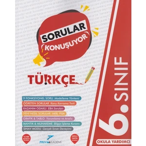 Pruva Akademi 6. Sınıf Türkçe Sorular Konuşuyor Soru Bankası