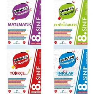 Pruva Akademi 8. Sınıf Branş Dersler Sorular Konuşuyor Seti 2020