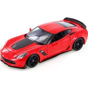 1:24 2017 Chevrolet Corvette Z06 Kırmızı