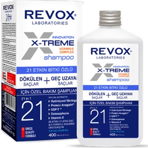 X-Treme 21 Etkin Bitki Özlü Şampuan 400 ml