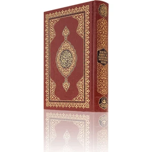 Hayrat Kur'anı Kerim Orta Boy Meal Karşılıklı (Renkli-Sade) - 9.1174