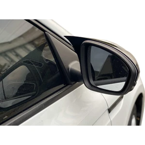 Renault Megane 4 2016 Sonrası Hb, S - Yarasa Ayna Kapağı (P. Black)