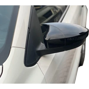 VW Polo 2009 - 2017 6r / 6c - Yarasa Ayna Kapağı Parlak Siyah