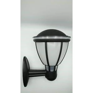 SekaTech Zita Bahçe Çim Duvar Kupa Aplik 32 cm Siyah Ip54 Dış Mekan E27 Duylu