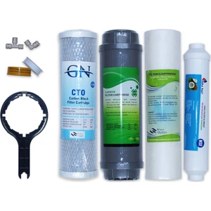 Aqua Clean Su Arıtma Cihazı 4'lü Ön Filtre Seti Tüm Açık Kasa Cihazlara Uyumlu