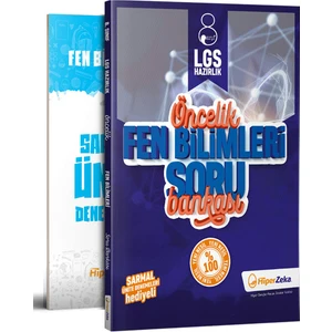 Hiper Zeka Yayınları 8. Sınıf Fen Bilimleri Soru Bankası