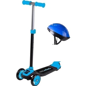 Furkan Toys Cool Wheels 3 Tekerlekli Twist Mavi Scooter + Kask