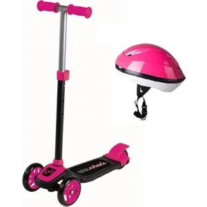 Cool Wheels 3 Tekerlekli Frenli Twıstable Scooter + Kask