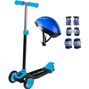 Furkan Toys Cool Wheels 3 Tekerlekli Twist Mavi Scooter Takım