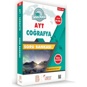 Eğitim Dünyası & Benim Hocam Yayınları - Yks-Ayt Coğrafya Sınav Koçu Pekiştirme &performans Soru Bankası (Video Çözümlü)