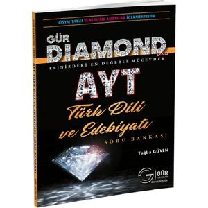 Gür Yayınları Diamond AYT  Türk Dili ve Edebiyatı Soru Bankası