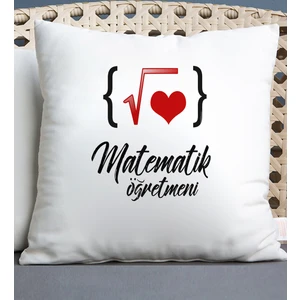 Nil Hediye Matematik Öğretmeni Temalı Yastık