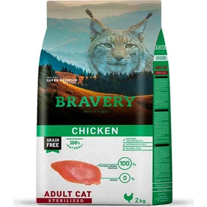 Tahılsız Kısırlaştırılmış Kedi Maması Tavuklu 2 kg