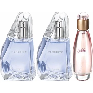 Perceive 50 ml Kadın Edp(2 Adet)+Avon Celebre 50 ml Kadın Edt