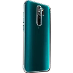 Xiaomi Redmi Note 8 Pro Kılıf Kamera Korumalı Şeffaf Silikon Şeffaf